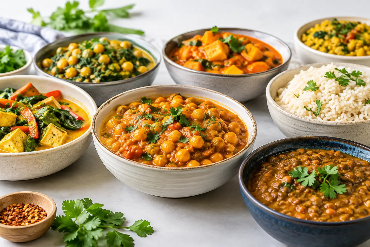 10 Best High Protein Vegetarian Curries to Try