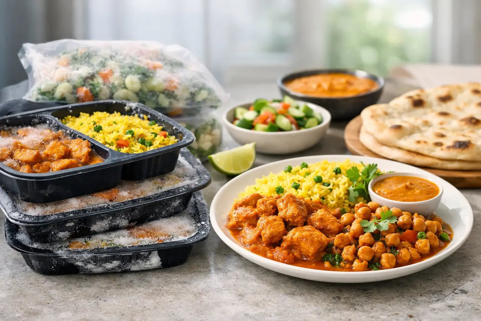 Are Frozen Indian Meals Healthy? A Better Choice - Chef Akila