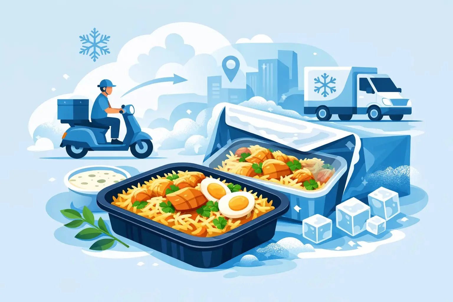 Frozen Biryani Delivery Worth Ordering - Chef Akila