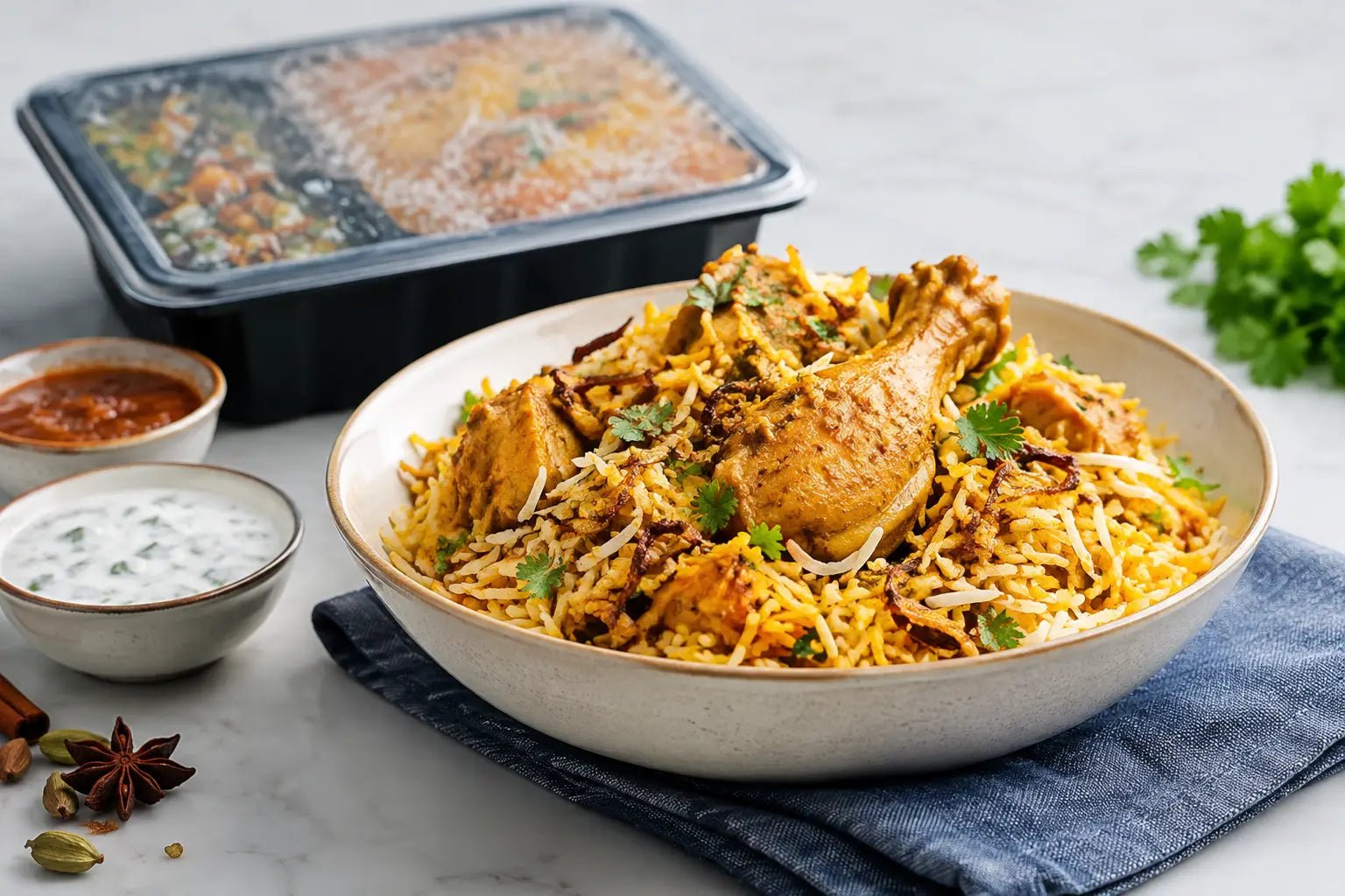 Frozen Biryani Worth Sitting Down For - Chef Akila
