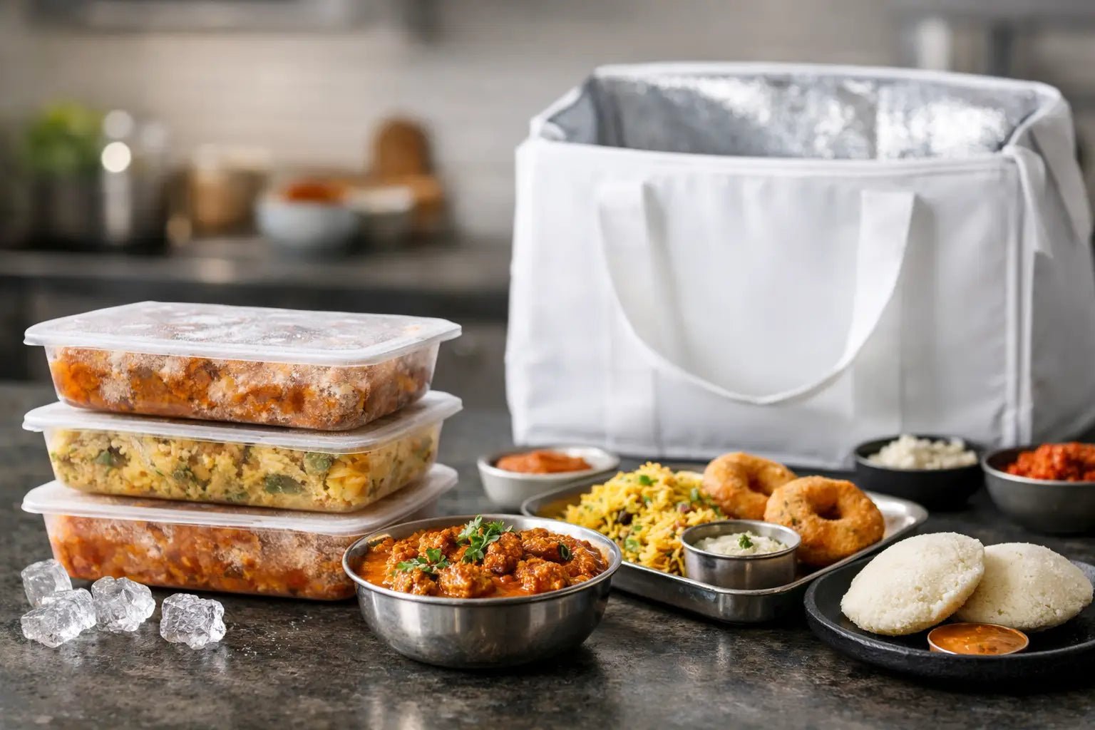 Frozen South Indian Food Delivery, Done Properly - Chef Akila