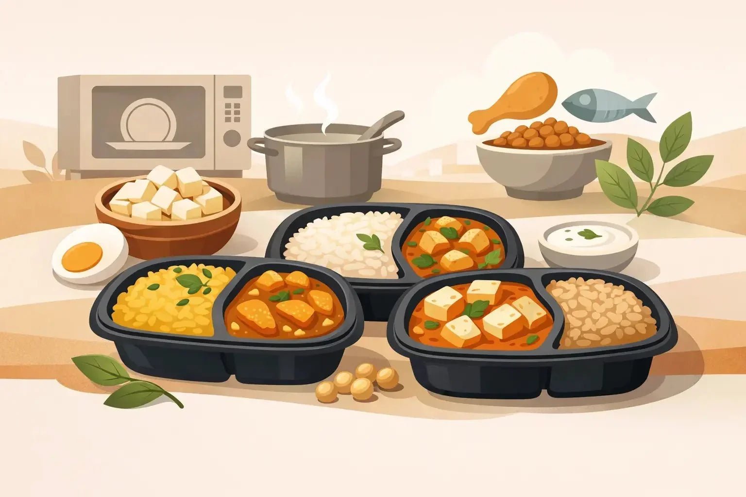 How to Choose High Protein Indian Ready Meals - Chef Akila