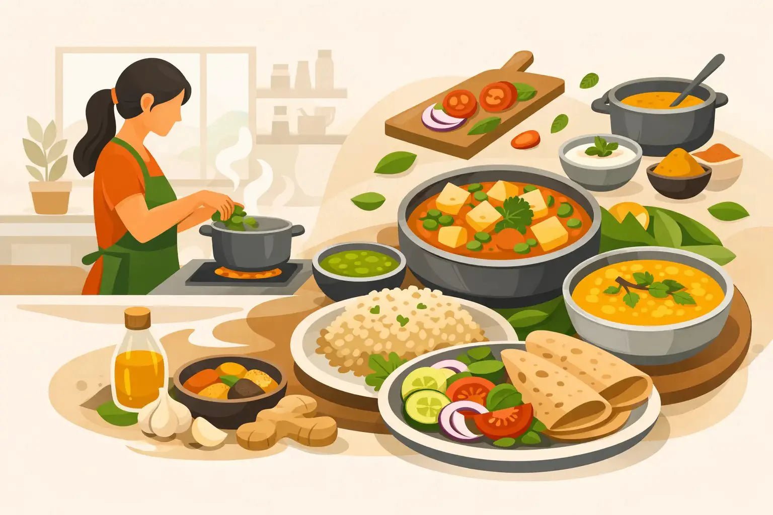 How to Make Healthy Indian Food at Home - Chef Akila