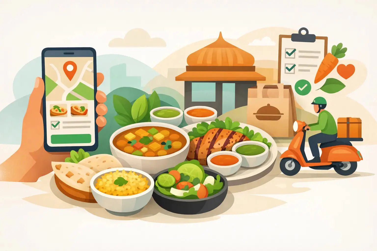 Indian takeaway near me: how to order healthy - Chef Akila