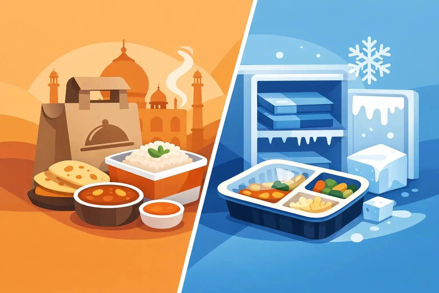Indian Takeaway Versus Frozen Meals - Chef Akila