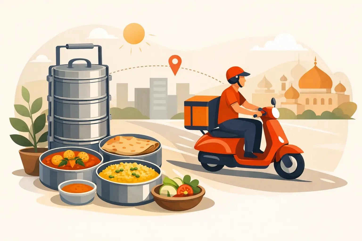 Indian Tiffin Delivery That’s Actually Worth It - Chef Akila