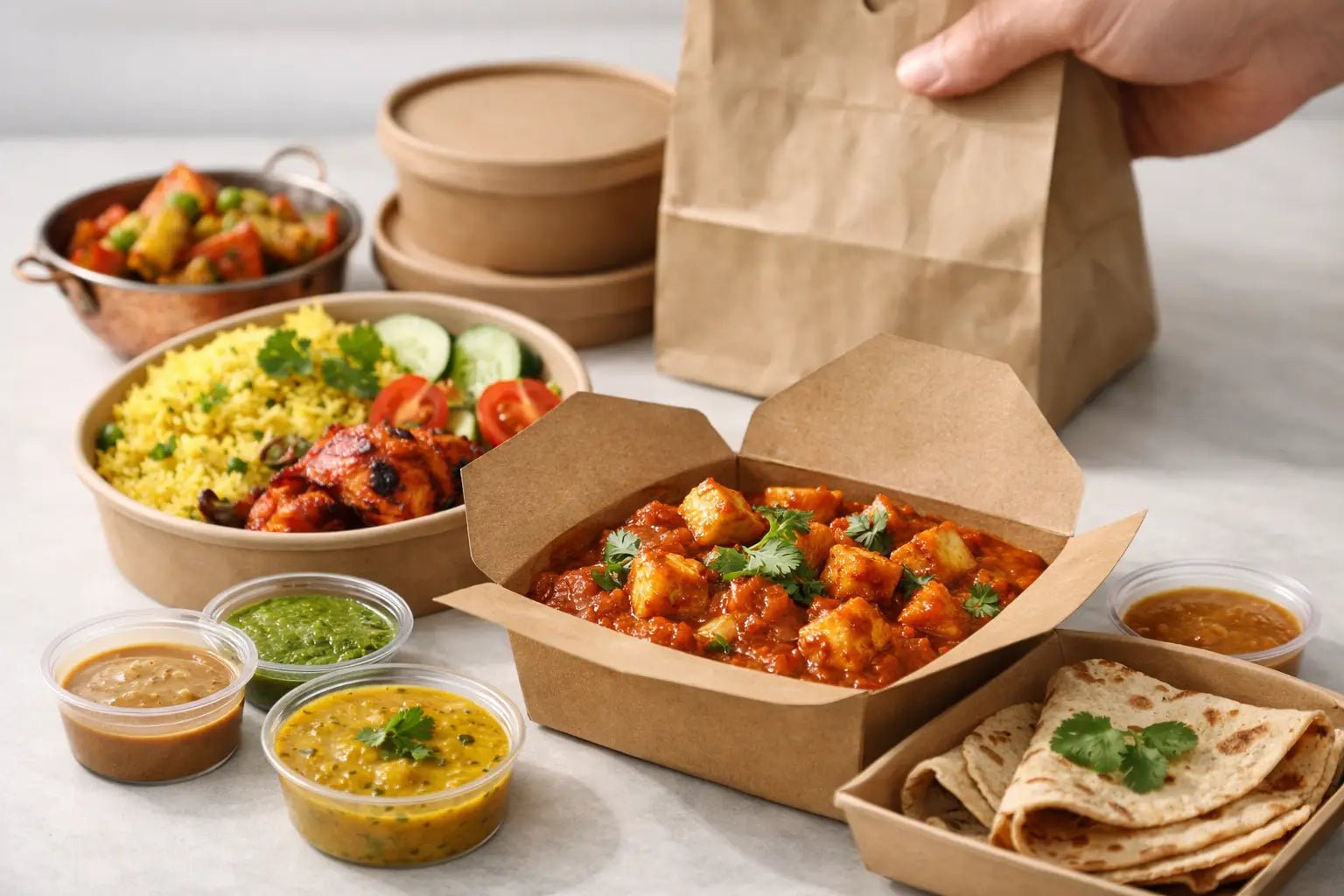 Low Oil Indian Food Delivery That Still Tastes Rich - Chef Akila