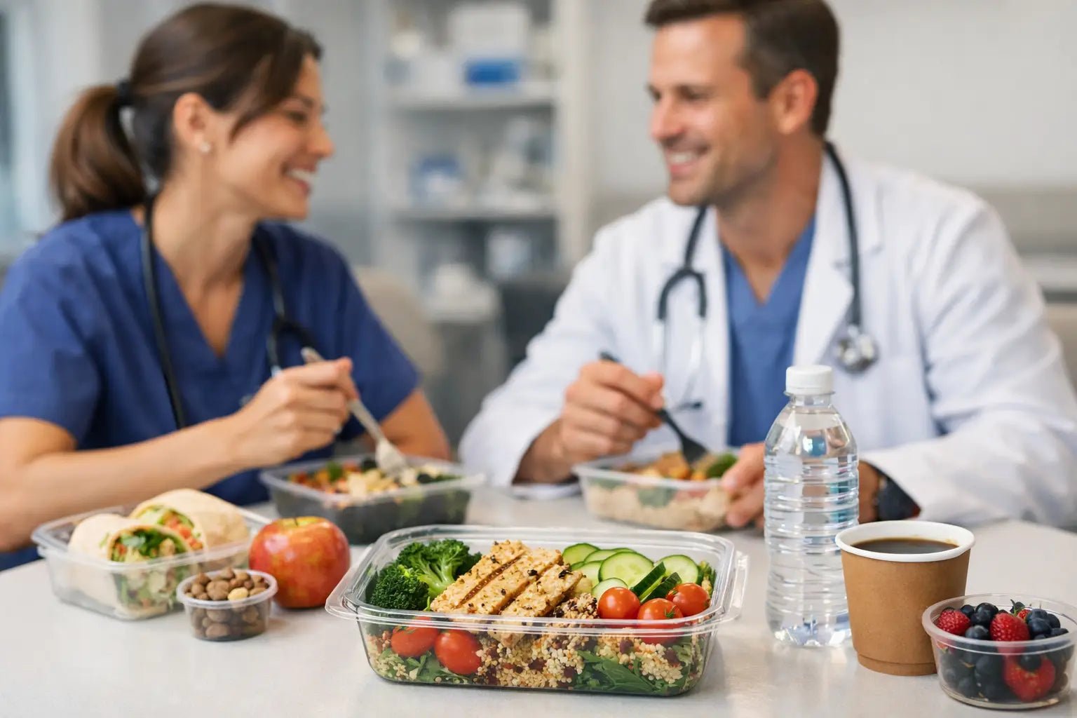 Meals for Doctors and Nurses on Shifts - Chef Akila