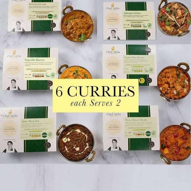 VEGETARIAN CURRIES BOX image 0