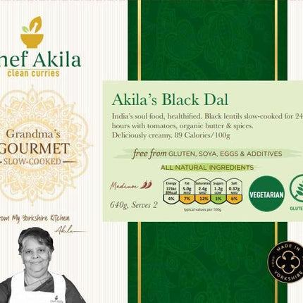 Akila's Black Dal - Chef Akila