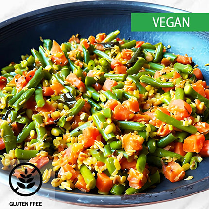 Carrot &amp; Beans Poriyal (Mild) image 0