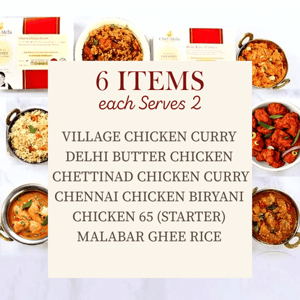 CHICKEN LOVER’S CURRY BOX - Chef Akila