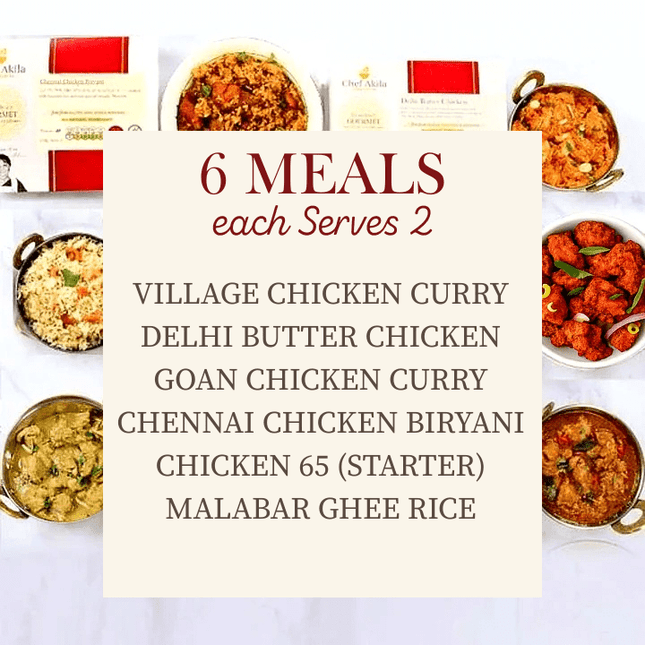 CHICKEN LOVER’S CURRY BOX - Chef Akila