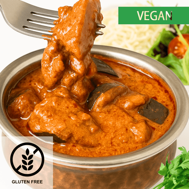 Fried Aubergine Curry (Hot) - Chef Akila