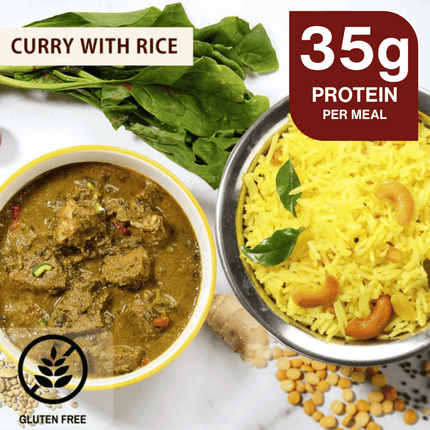 Lamb Curry Combo Meal - Chef Akila