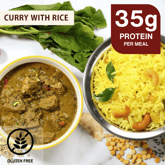 Lamb Curry Combo Meal - Chef Akila
