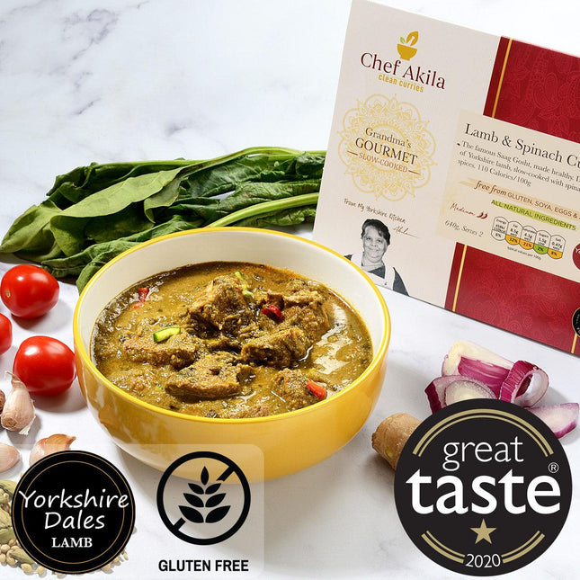 Lamb & Spinach Curry - Chef Akila