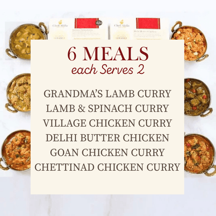 LOW CARB CURRIES BOX - Chef Akila