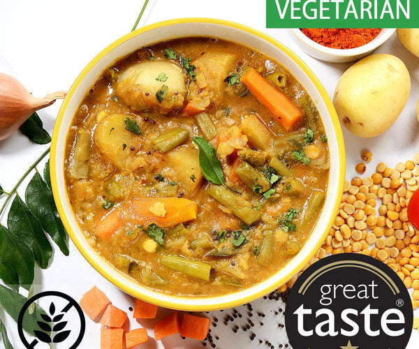 Madras Potato Sambar