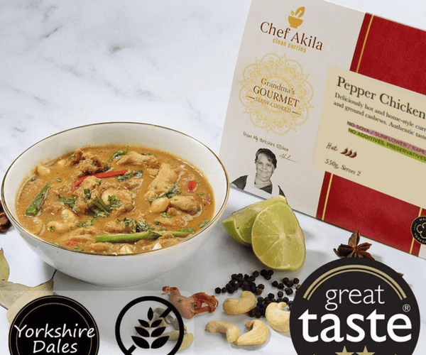 Pepper Chicken Curry (Hot)
