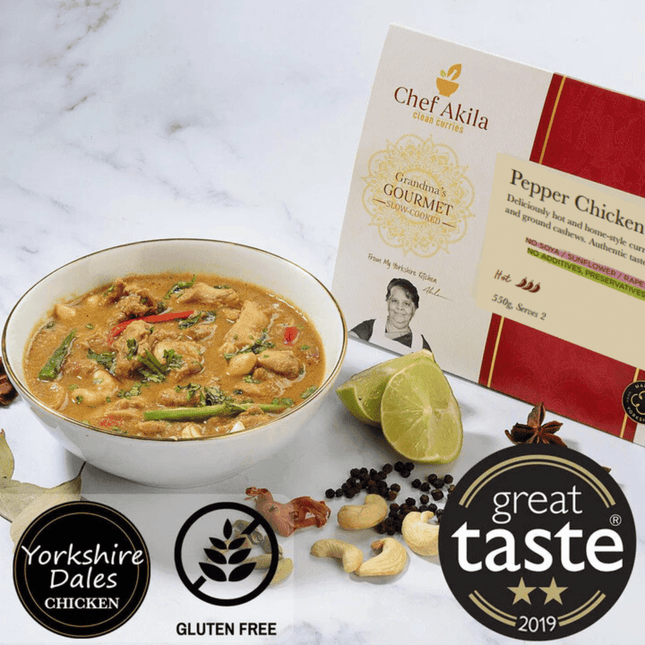 Pepper Chicken Curry (Hot) - Chef Akila